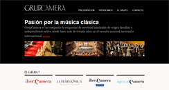 Desktop Screenshot of grupcamera.com